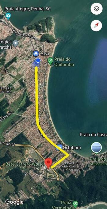 Kitinete Girassol 1 - Penha Sc - Beto Carrero Villa Dış mekan fotoğraf